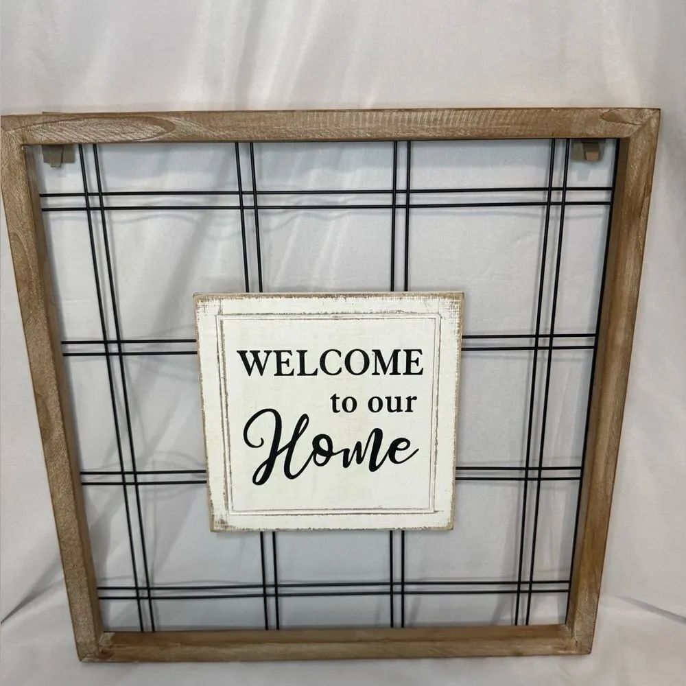 “Welcome to Our Home” Sign